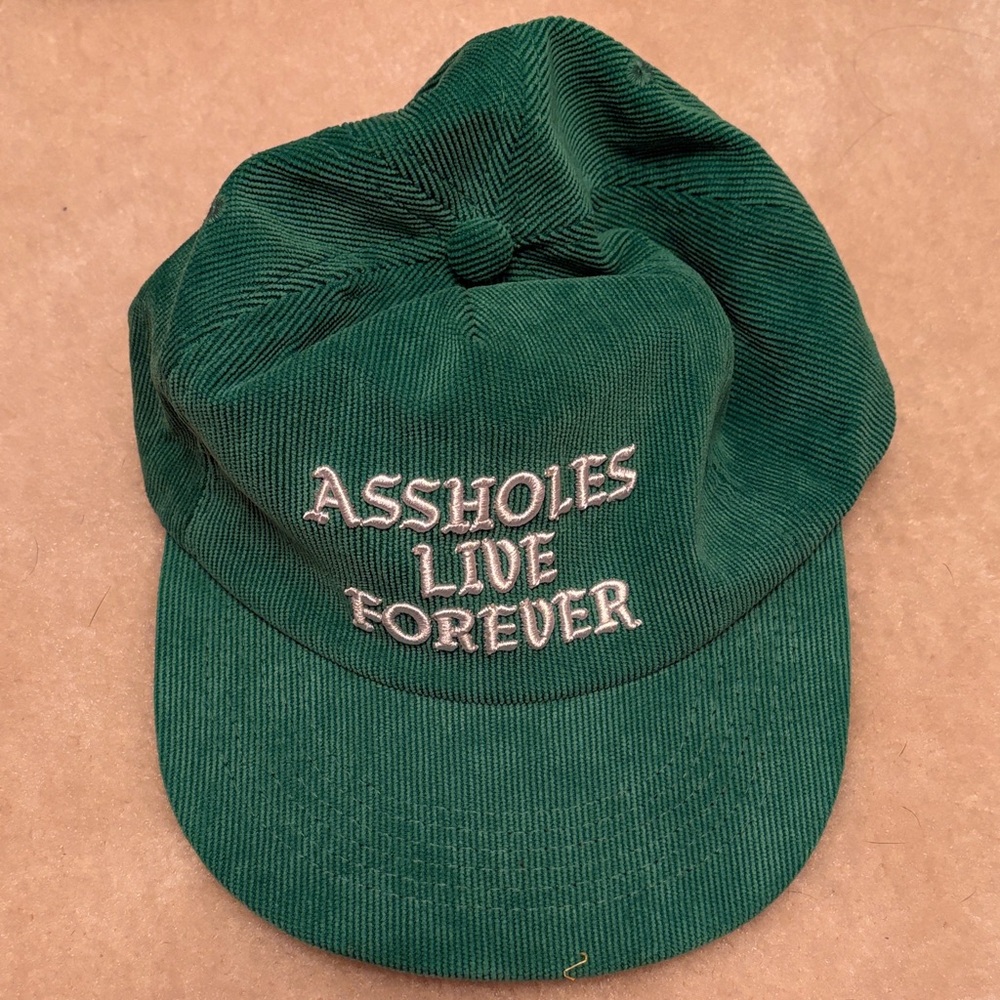 Assholes live forever  Embroidered Cap. Unisex